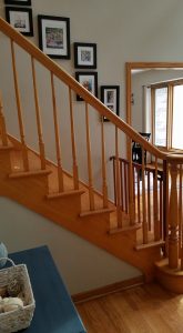 Dr. Paint Inc. Before: Interior Painting Contractors project including drywall and Wallpaper Removal Ocala IL